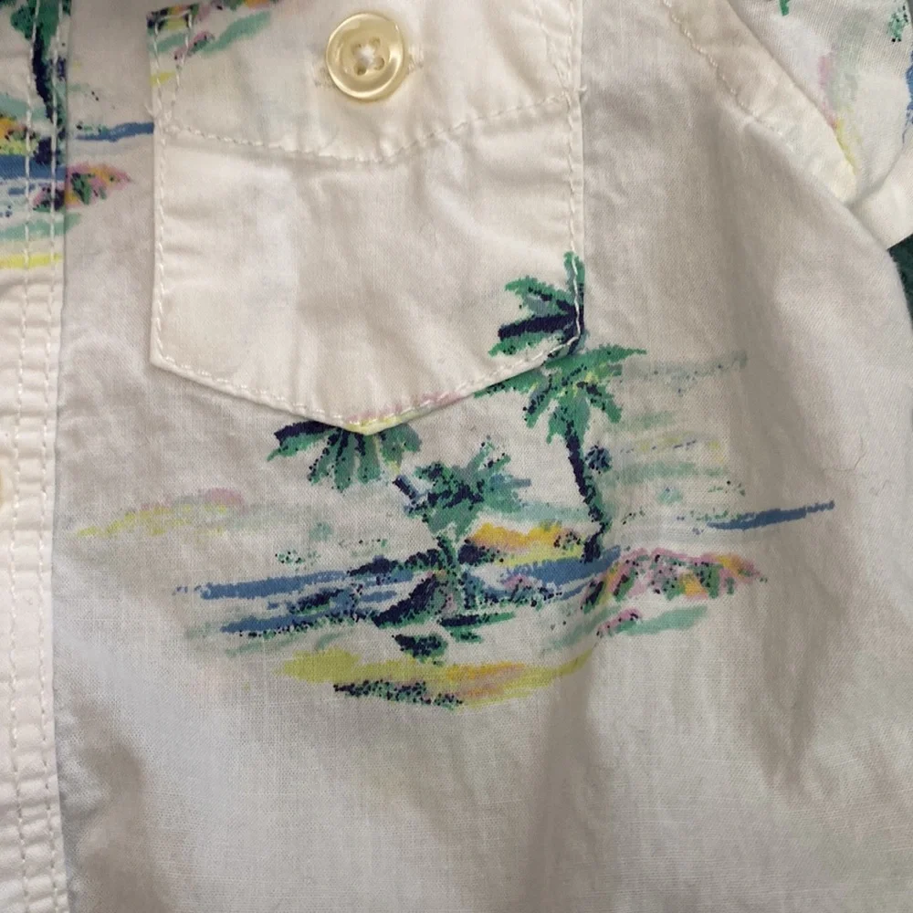 Gap 6-12 month tropical onesie